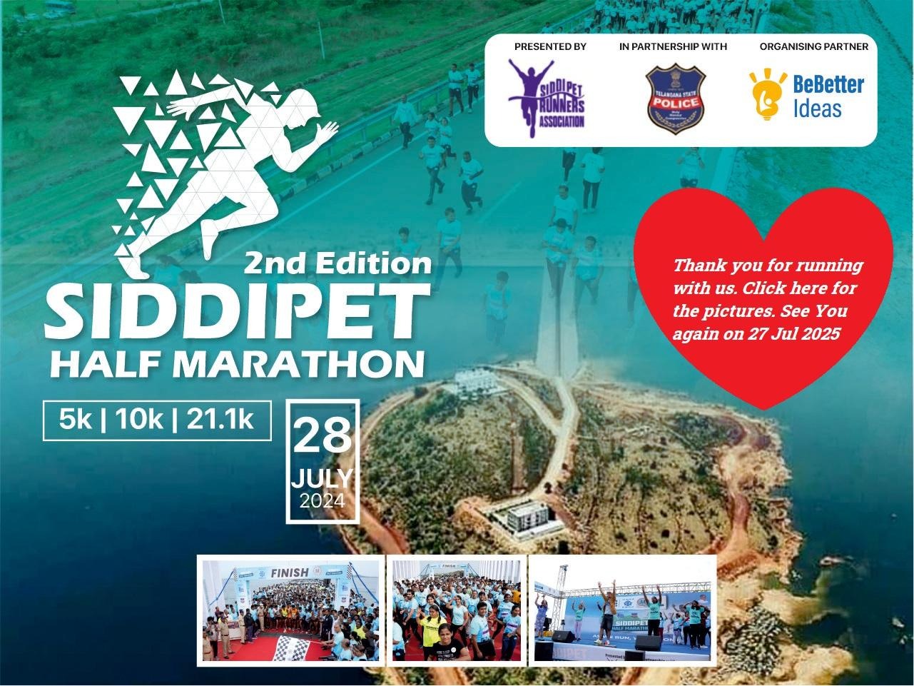 View Siddipet Marathon 2024 Photos